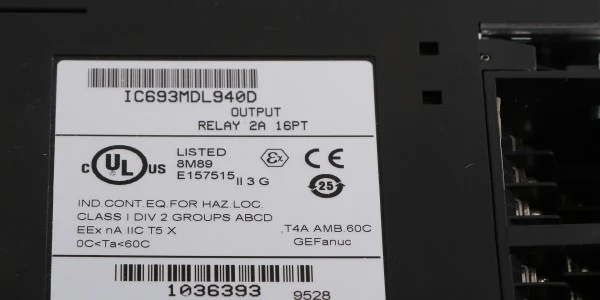 IC693MDL940 IC693MDL940