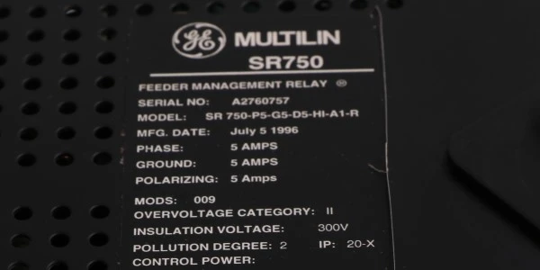 SR750-P5-G5-D5-HI-A1-R SR750-P5-G5-D5-HI-A1-R