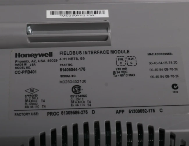 CC-PFB401 51405044-175 CC-PFB401 51405044-175